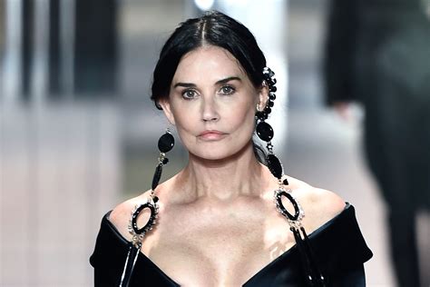 How Demi Moore Prepped Skin Before Surprise Fendi Runway 